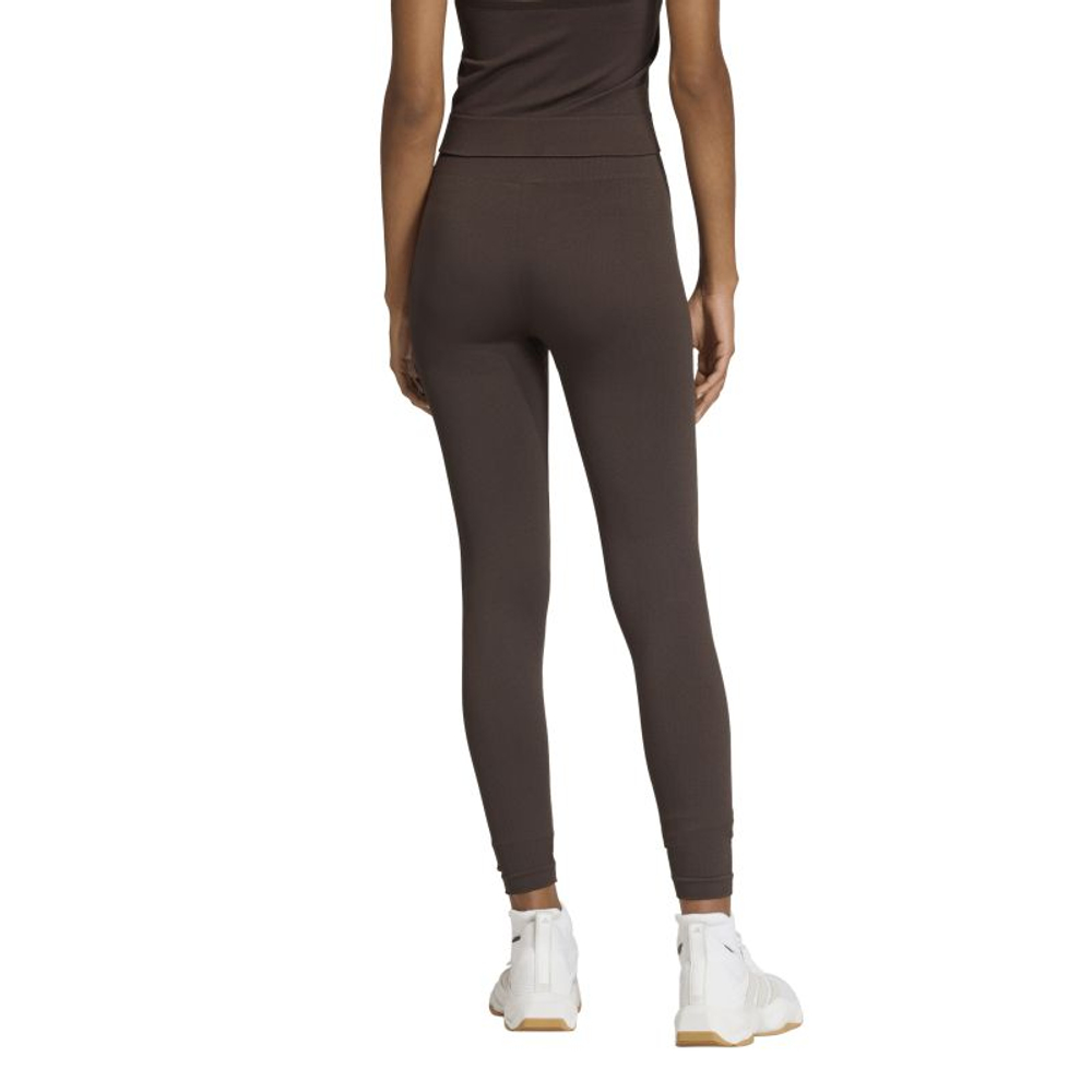 Женские леггинсы Adidas Workout Essentials Full Length Knit - aurora coffee