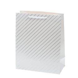 GAEM Пакет подарочный (бумага 210г/м2, блок 12шт), L26 W12 H32 см, 4в.