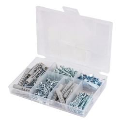 Набор крепежа 260 пр. WMC TOOLS WMC-01Z0350BK