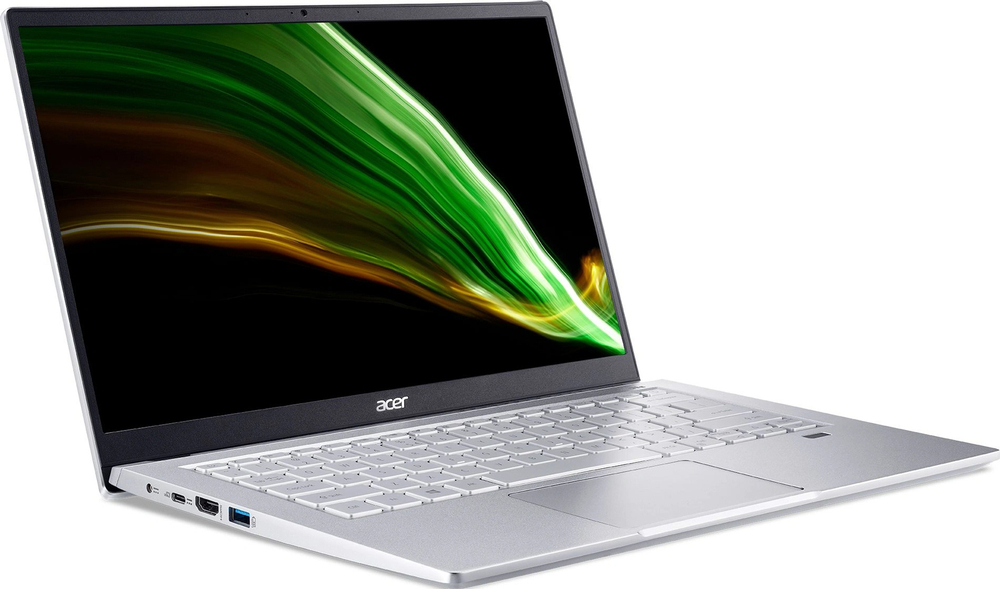 Ноутбук Acer Swift 3 SF314-43 14'', IPS, FHD, серебристый (NX.AB1ER.011) в регионах России
