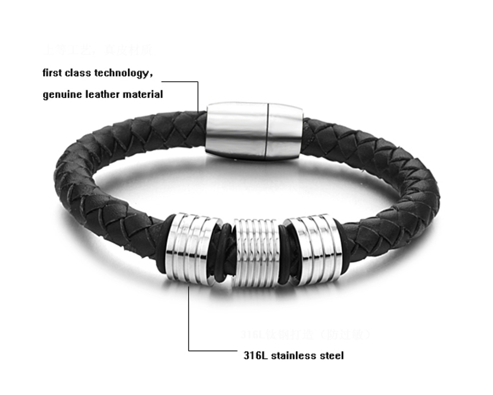 Браслет мужской Steelman mn00141