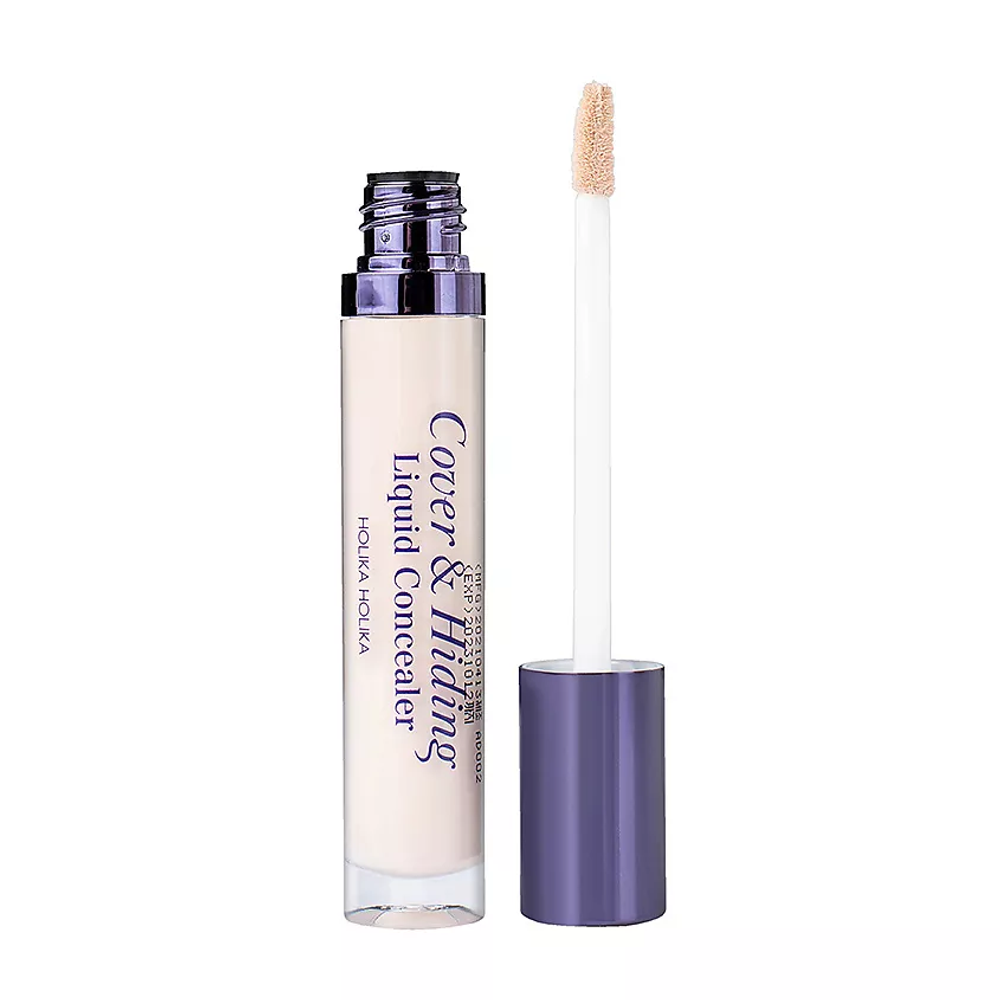 HOLIKA HOLIKA Консилер жидкий Cover & Hiding Liquid Concealer, 5 мл