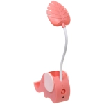 Настольная лампа «Sweet - Слоненок» 13*7*12.5 см LED с подстаканником, USB 0.6-3W, Розовый