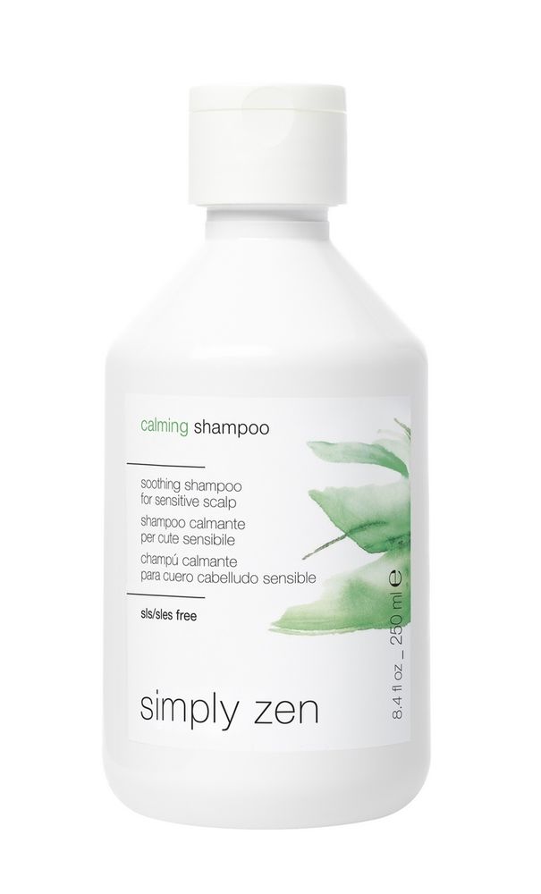 SZ calming shampoo успокаивающий шампунь для чувствительной кожи головы 250мл