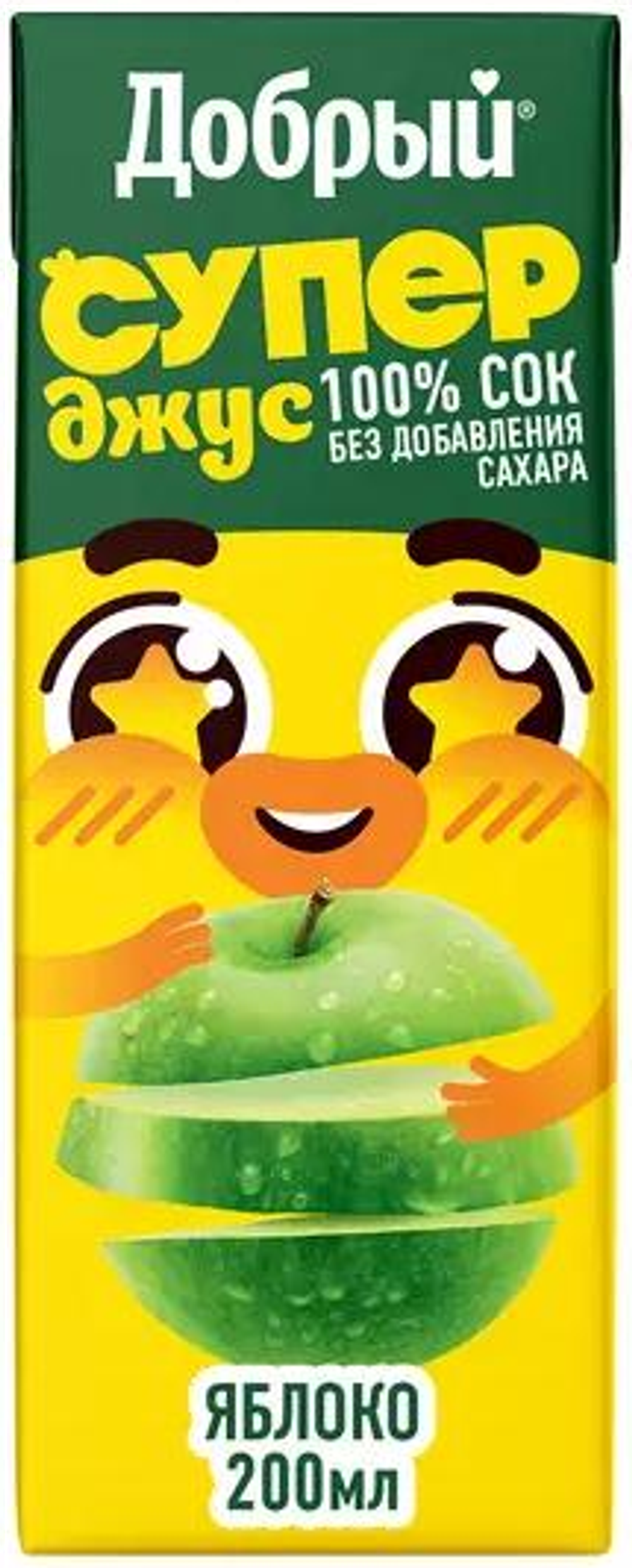 Сок Добрый 200мл Супер Джус яблоко