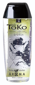 Съедобный лубрикант с ароматом дыни и манго - 165 мл.