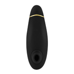 Черный бесконтактный клиторальный стимулятор Womanizer The Original Premium