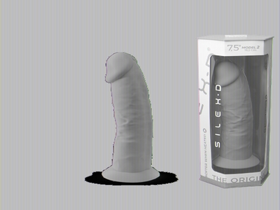 Фаллоимиатор термоактивный из Silexpan 7.5" 220666AL