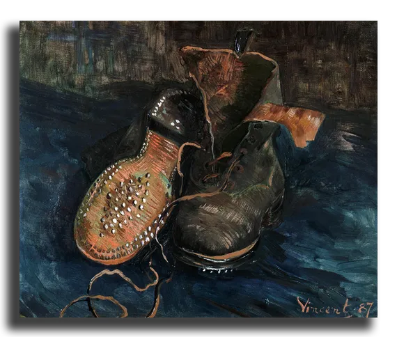 Репродукция "Ван Гог - Пара обуви (Башмаки)"