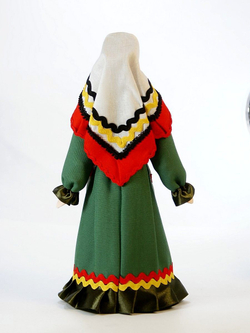 Кукла фарфоровая Удмуртка, Вятская губерния