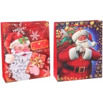 Пакет подарочный «Сказочный Дедушка» 26*32*10 см, микс