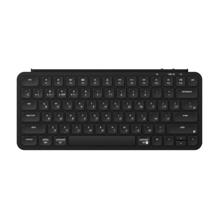Беспроводная ультратонкая клавиатура Keychron B1 Pro, 77 клавиш, ножничные переключатели, цвет Deep Black (B1P-K9)