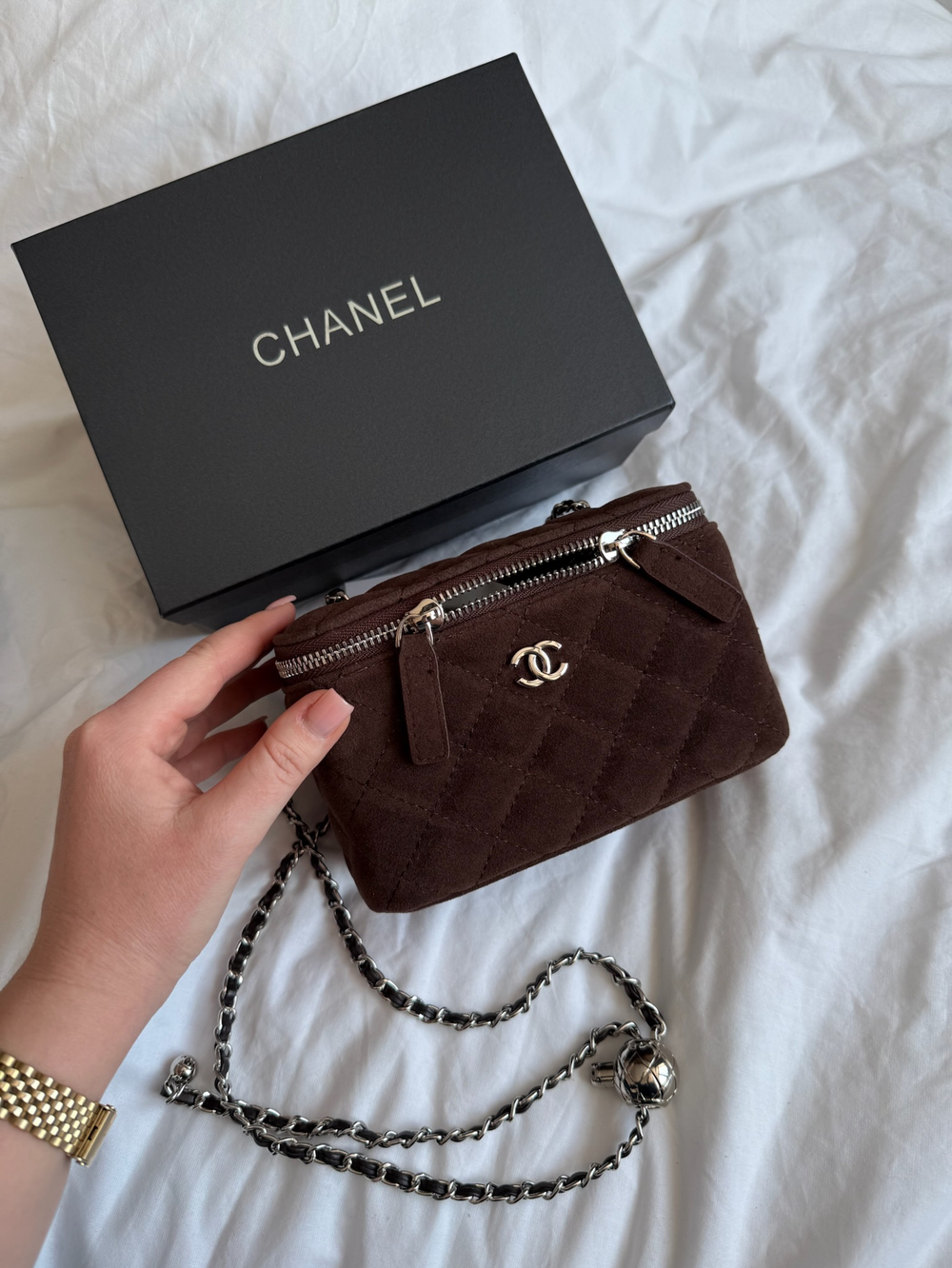 Сумка из эко замши