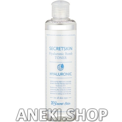 Тонер для лица с гиалуроновой кислотой 250 мл Secret Skin Hyaluronic Bomb Toner