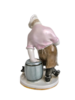 Фарфоровая статуэтка "Кот и повар" ЛФЗ