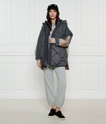 Хлопковая куртка OSSOLA wełnianą Weekend MaxMara - графитовый(154810116)