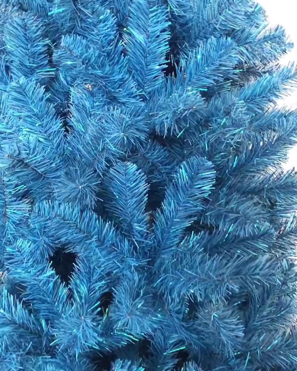 Искусственная голубая елка «Искристая голубая» (пвх) 150 см / 1.5 м