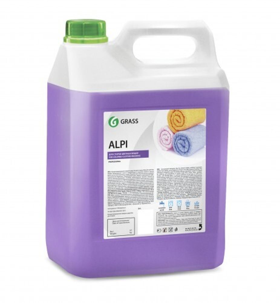 GraSS ALPI color gel Гель для стирки цветного белья 5л
