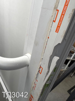 Дверь пластиковая входная Б/У 2040(в) x 1040(ш)