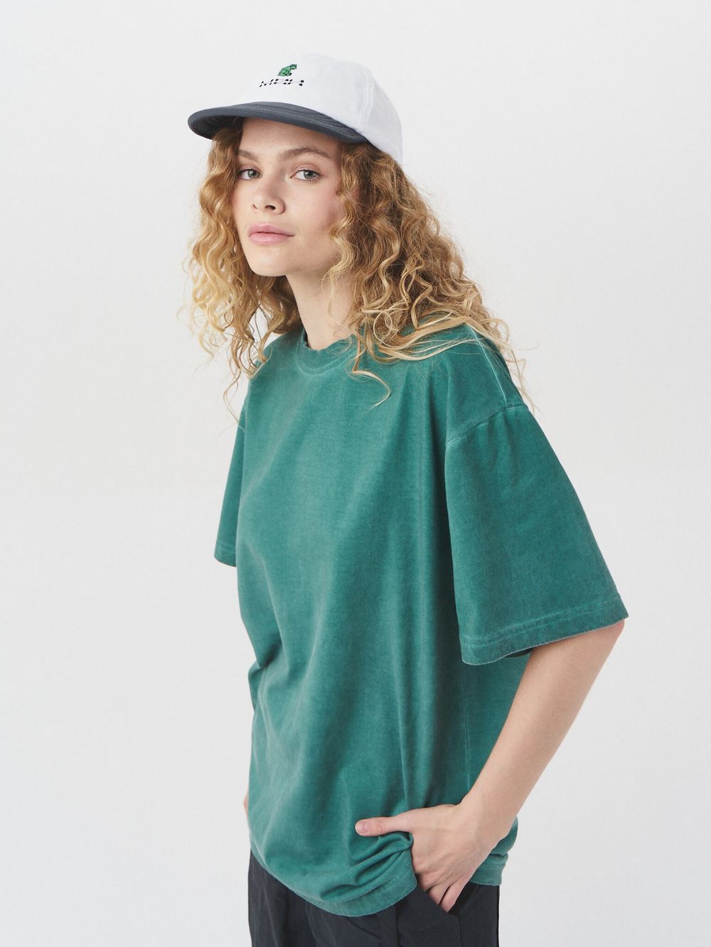 Футболка Меч SS23 Garment Dyed Jade