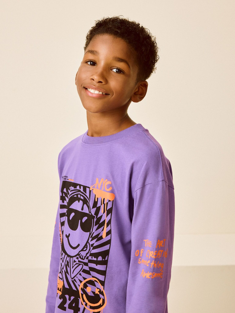 Пижама для мальчика Next B82-968, 2 шт., Серый, Фиолетовый