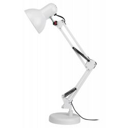 Настольный светильник ЭРА N-214-E27-40W-W белый