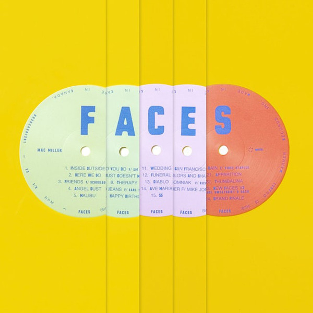 Mac Miller / Faces (Coloured Vinyl)(3LP)