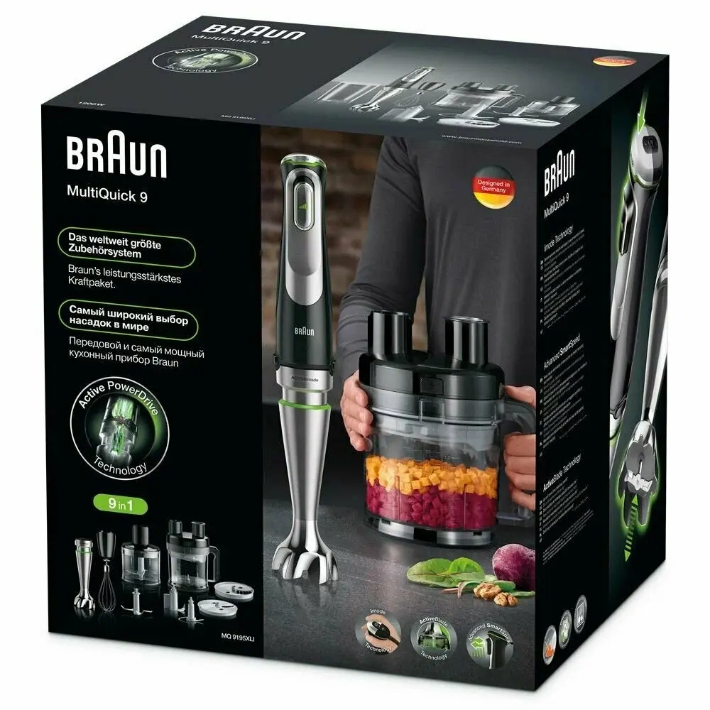 Блендер погружной Braun HB901AI-MQ9195XLI (q)