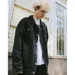 Купить Куртка БИЧ Джинсовка Оверсайз Черная Куртка БИЧ Джинсовка Оверсайз Черная