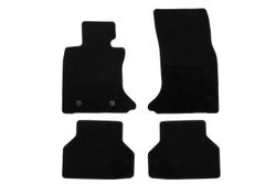 Коврики в салон для BMW 5 Е60 АКПП 2002-2007, 2007-2010, седан, 4 шт. (текстиль) KLEVER01050901200K