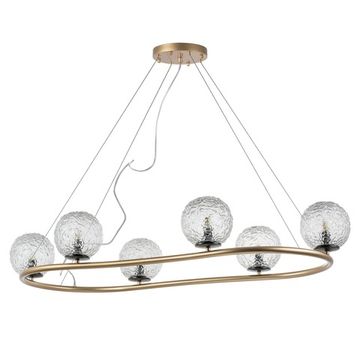 Люстра подвесная 815263 золото Bari Lightstar