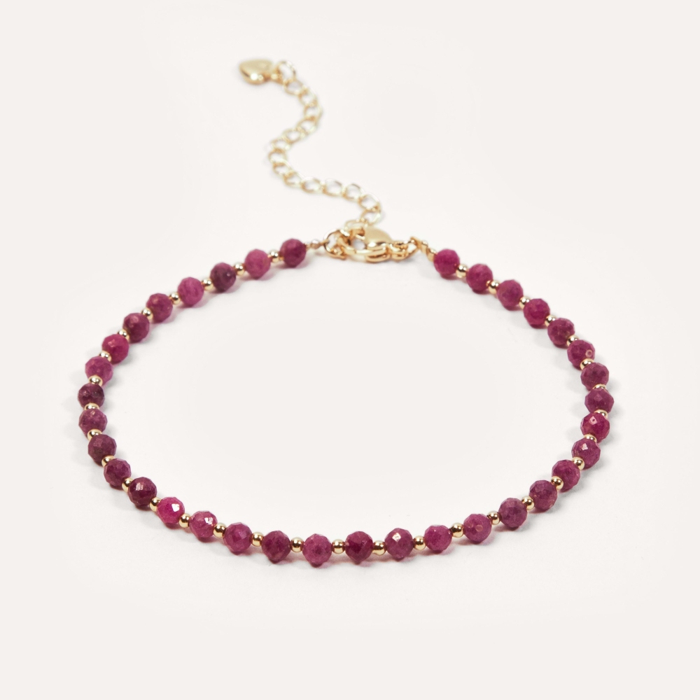 Браслет на ногу Lounge RED