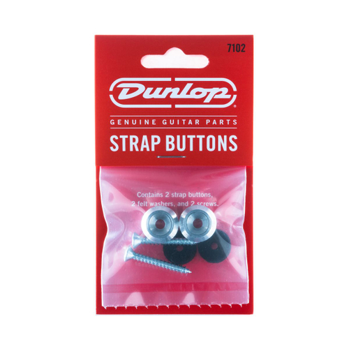 Dunlop 7102 Strap Buttons 2Pack