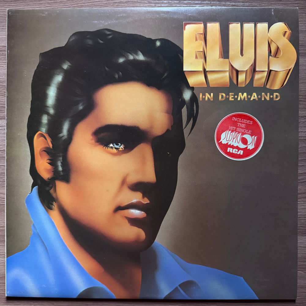 Elvis Presley ‎– Elvis In Demand (Англия 1977г.)