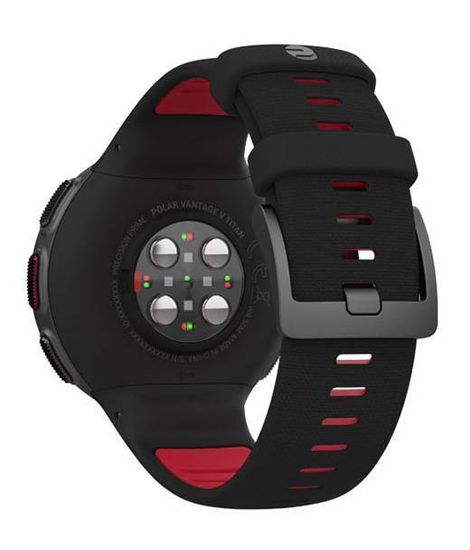 Мультиспортивные часы Polar Vantage V Titan Black/Red 90072459
