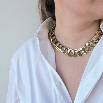 Колье double chain