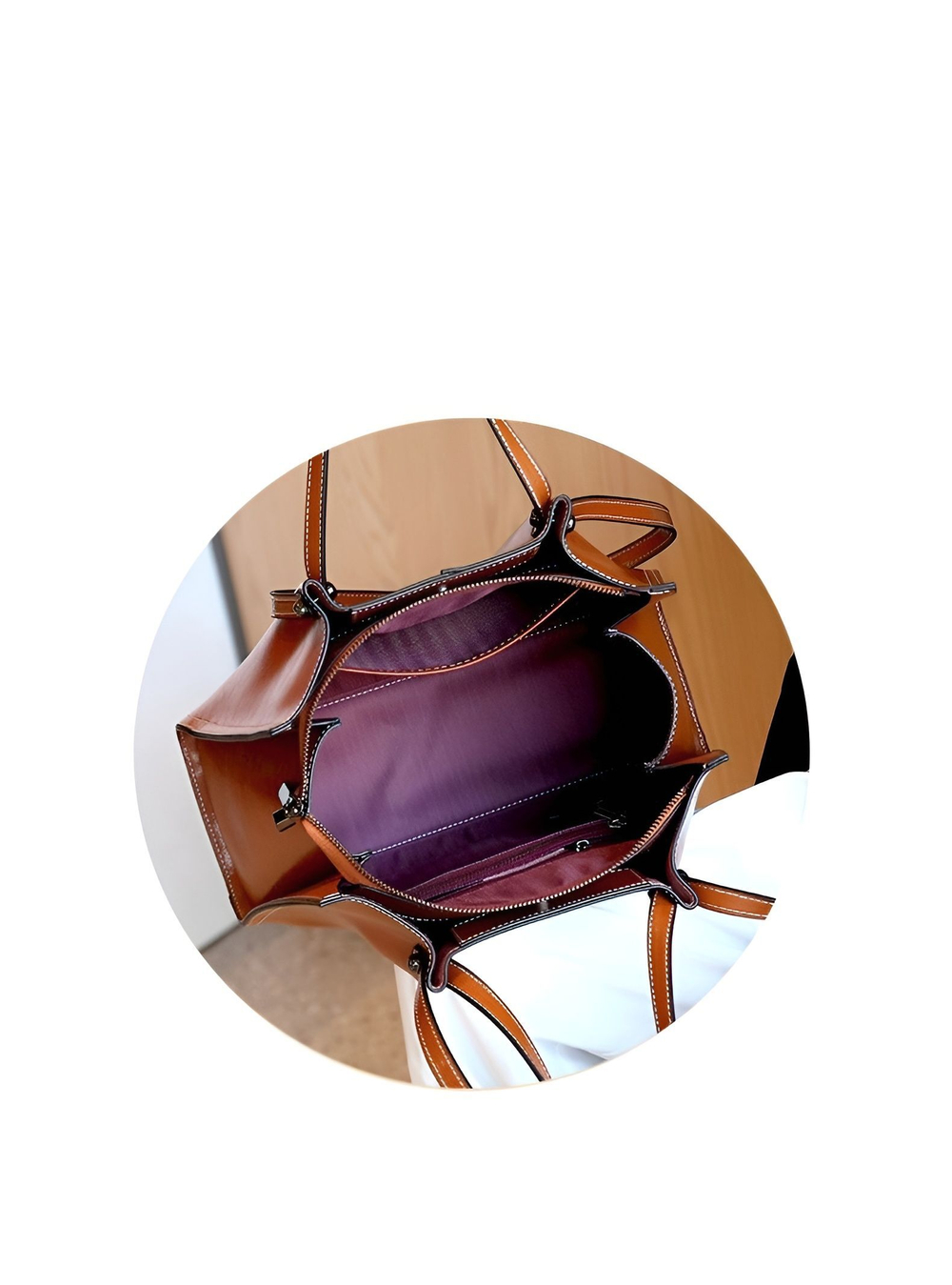 женская сумка на плечо из натуральной кожи