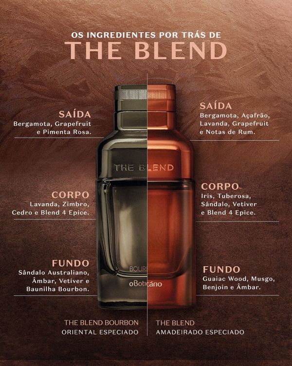 O Boticario The Blend Bourbon