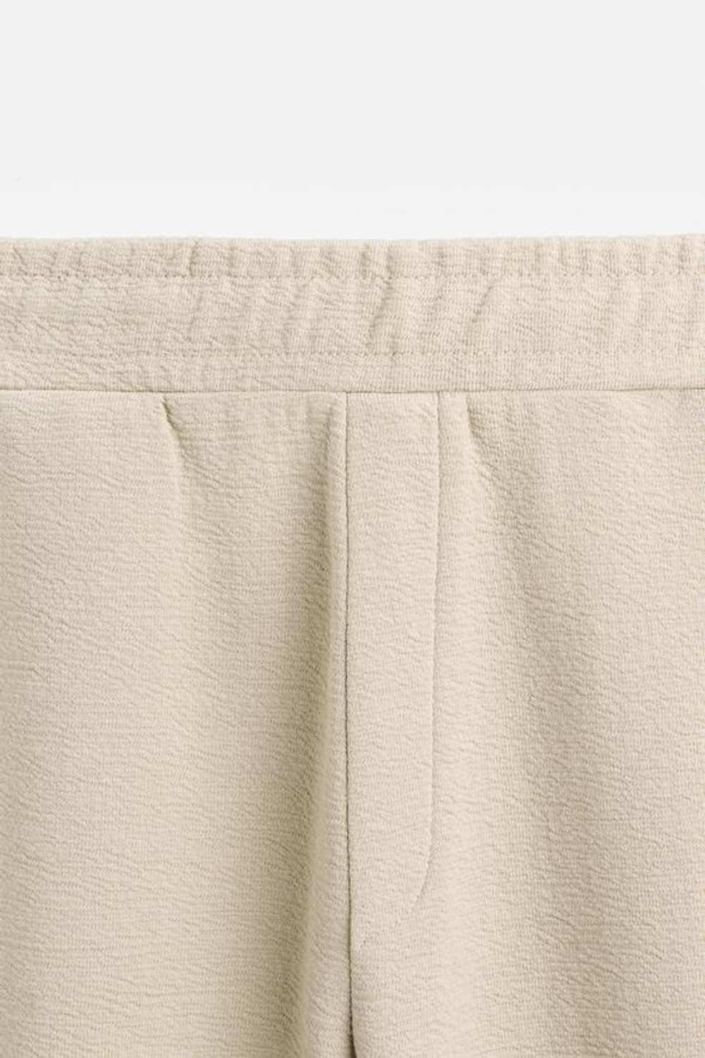 ZARA ЖАККАРДОВЫЕ ДЖОГГЕРЫ С РЕЛЬЕФНЫМ УЗОРОМ, БЕЖЕВЫЙ