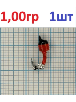 Мормышка вольф. безнасадочная Лесотка №4