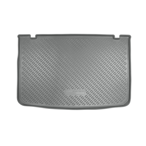Коврик в багажник Norplast/Unidec для Renault Clio IV в кузове HB (2012-2019) Серый, полиуретан, арт.NPA00-T69-043-G