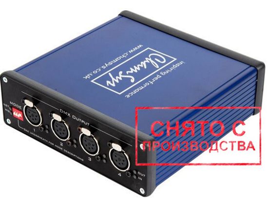 Chamsys SnakeSys B4 Four Universe Ethernet to DMX512 Box