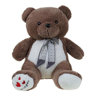 Медведь с атласным бантом № 1 33x54x42см. (Hand)