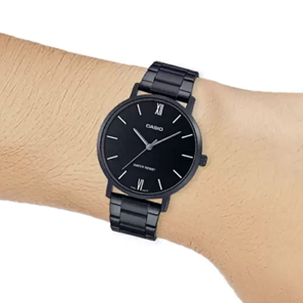 CASIO Analog MTP VT01B 1B