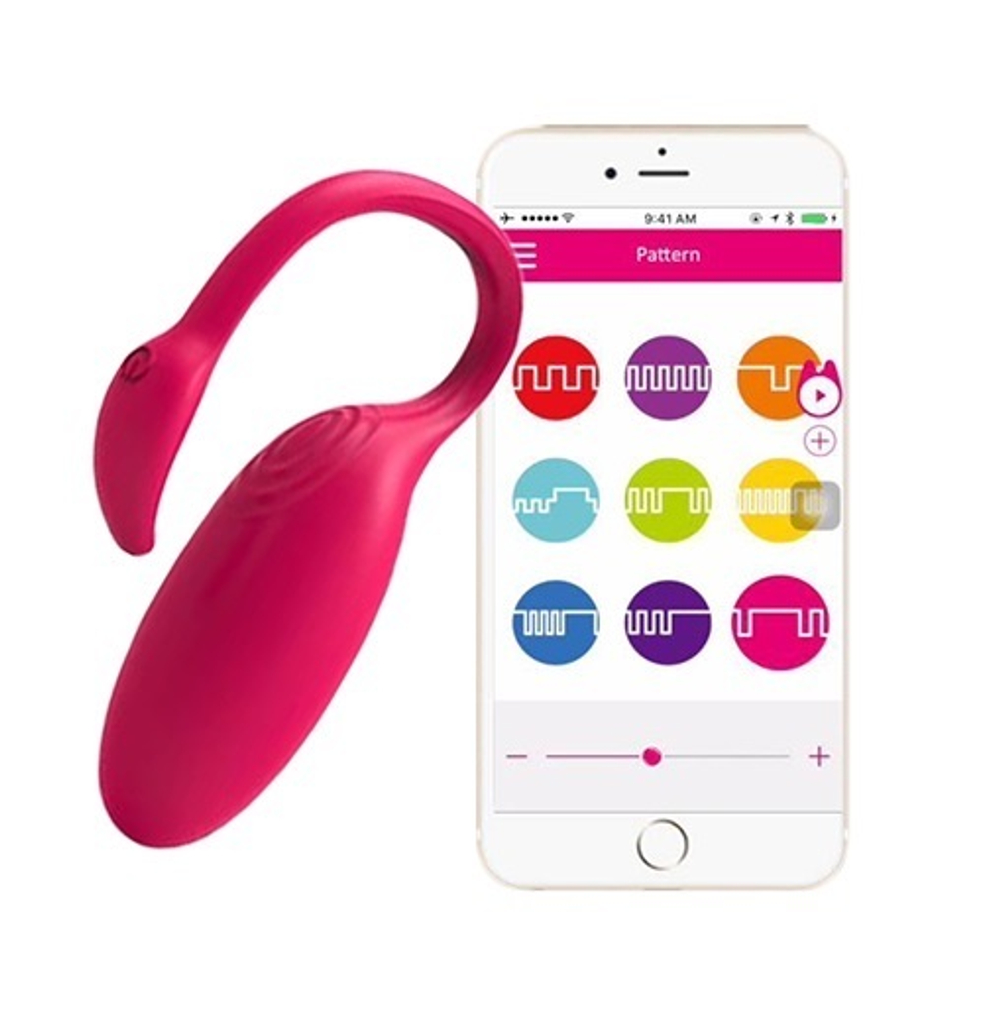 Вибратор и тренажёр Кегеля Flamingo 10 см