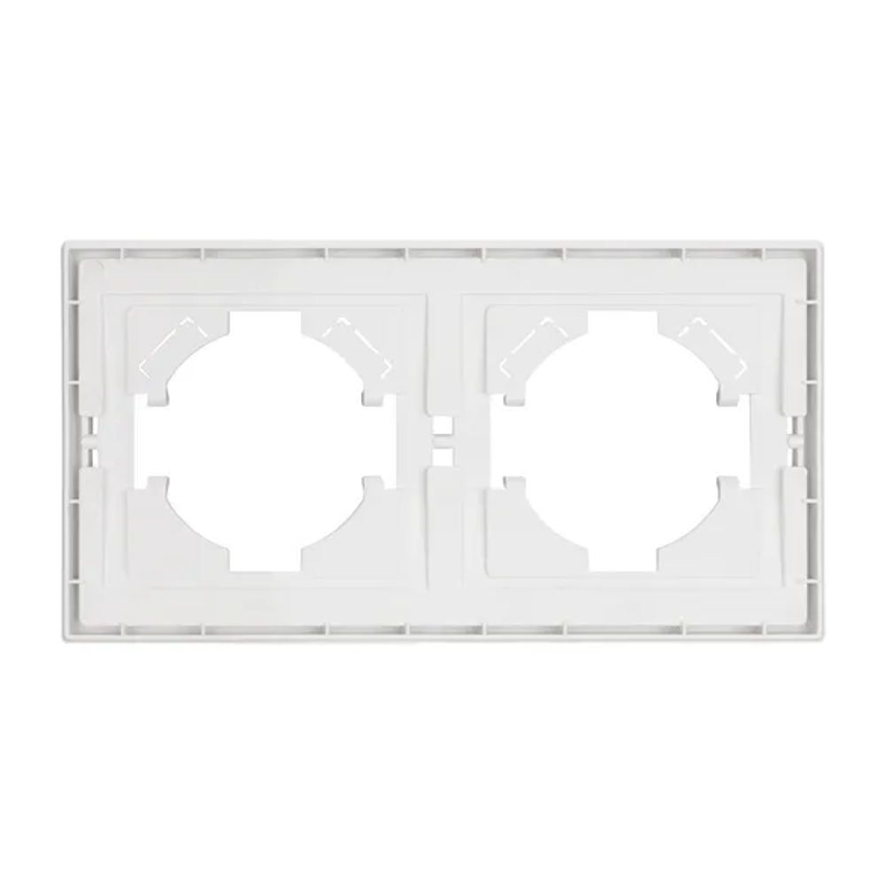 Рамка пластиковая FRM-TENDO-SFPL-2-WH (Arlight, -) 054649