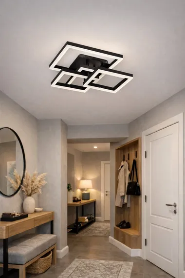 Потолочный светильник LED4U L11015-4 BK