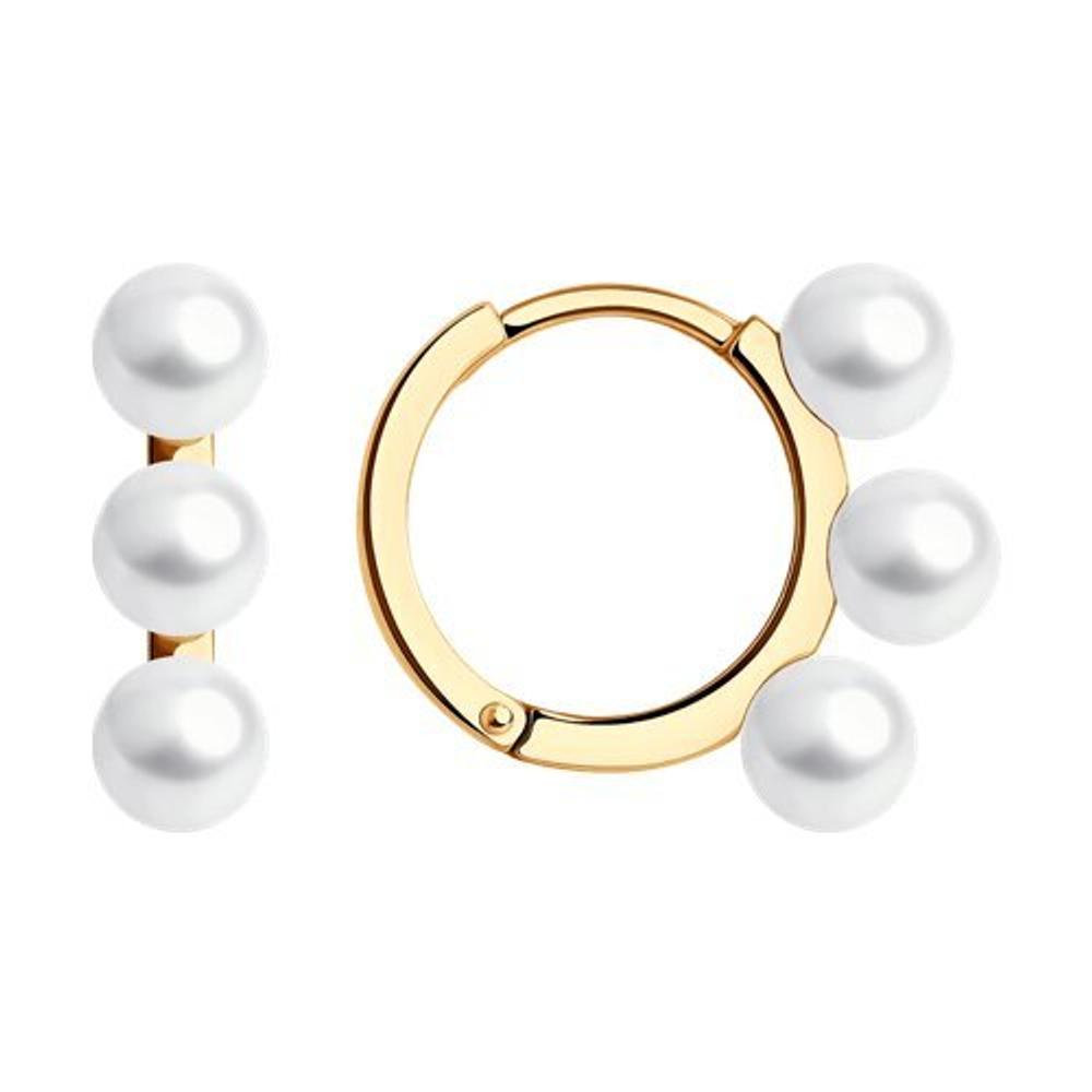 Серьги из золота 585 пробы