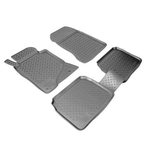 Ковры в салон Norplast/Unidec для Mercedes-Benz E в кузове W124 (1984-1995), Черный, арт.NPL-Po-56-80