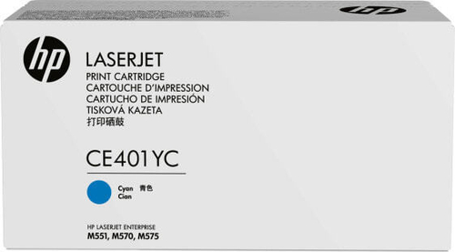Картридж тонерный HP 507Y CE401YC Cyаn
